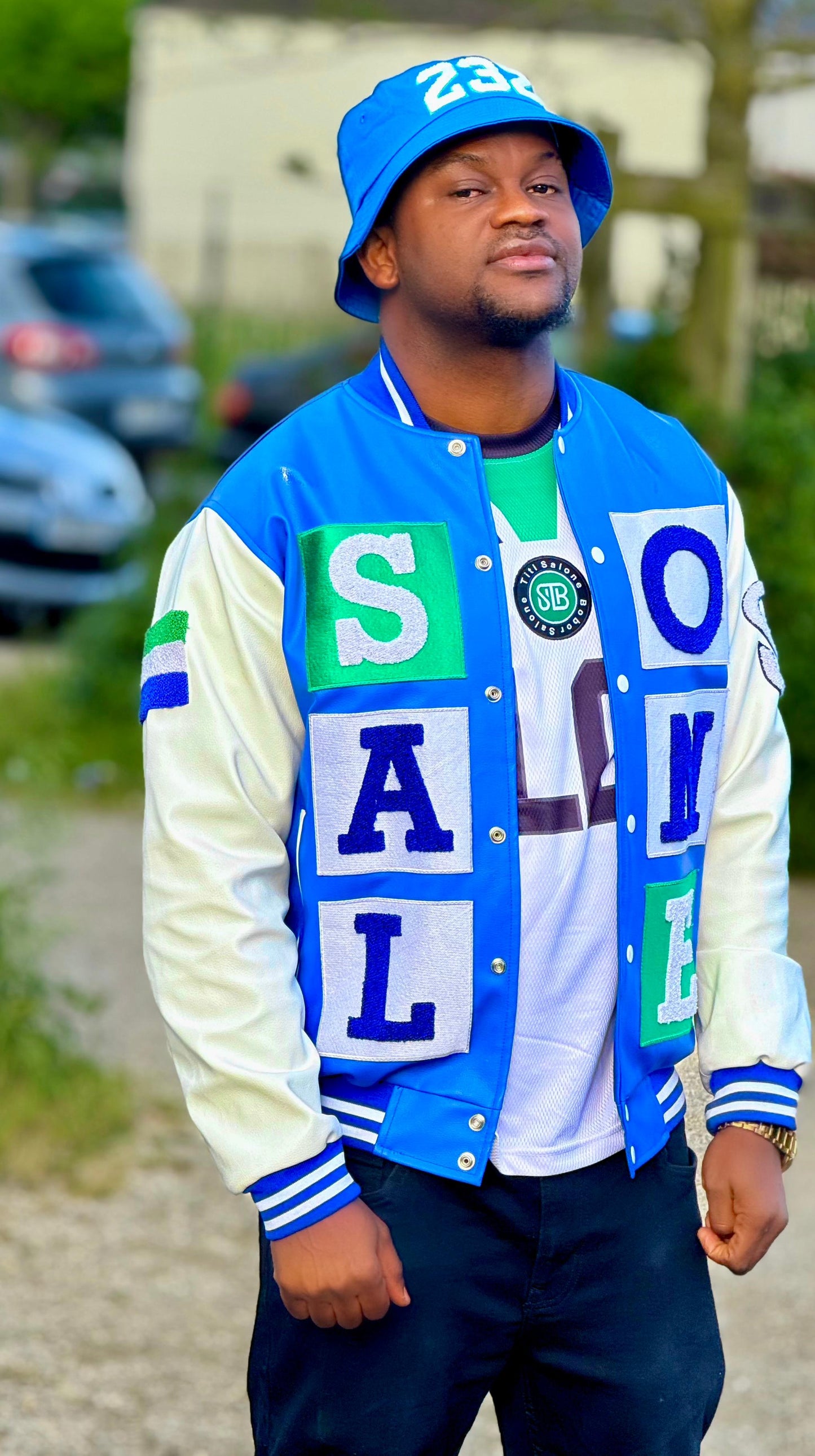 6 BOXES SALONE LEATHER JACKET