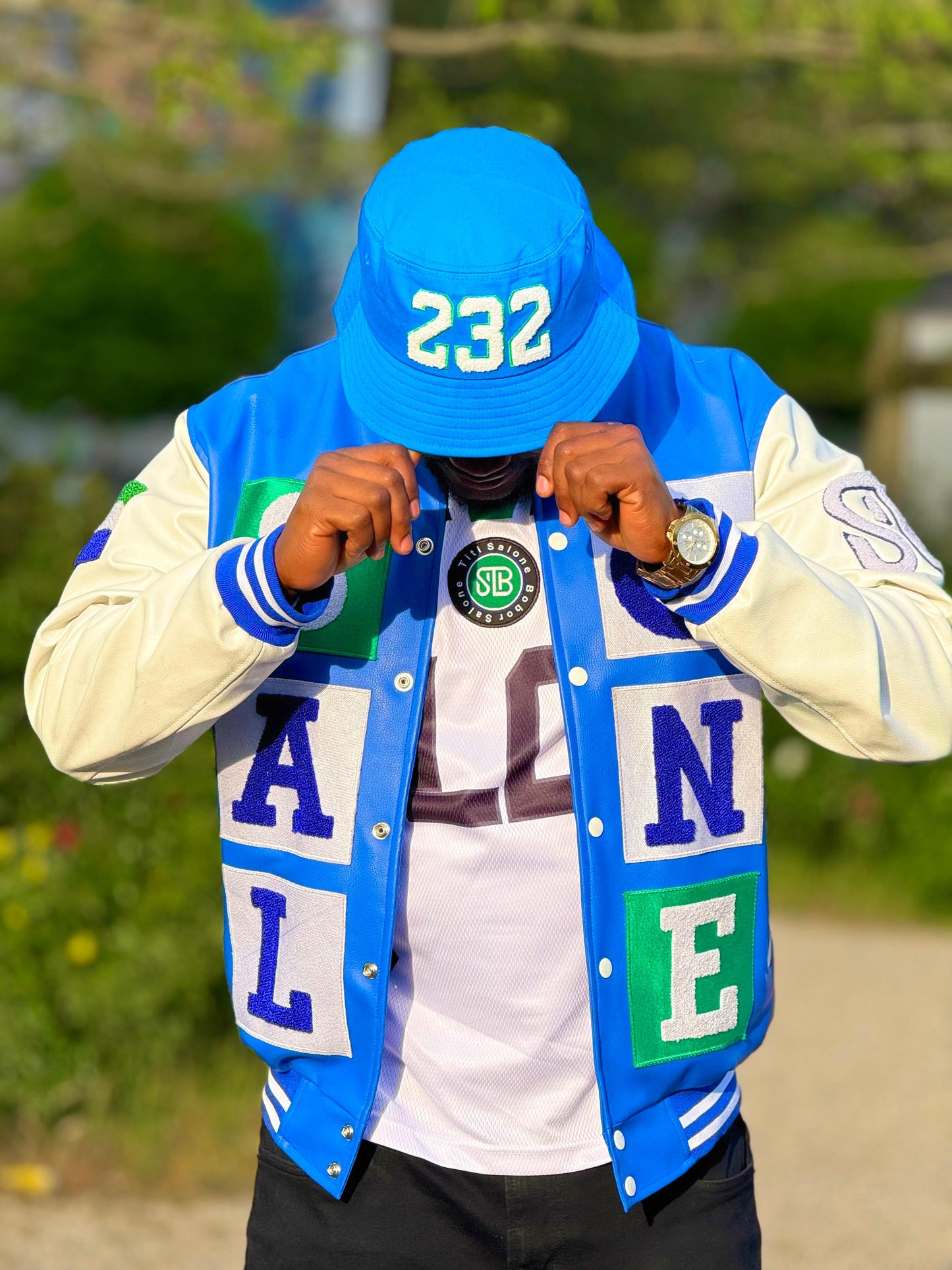 6 BOXES SALONE LEATHER JACKET