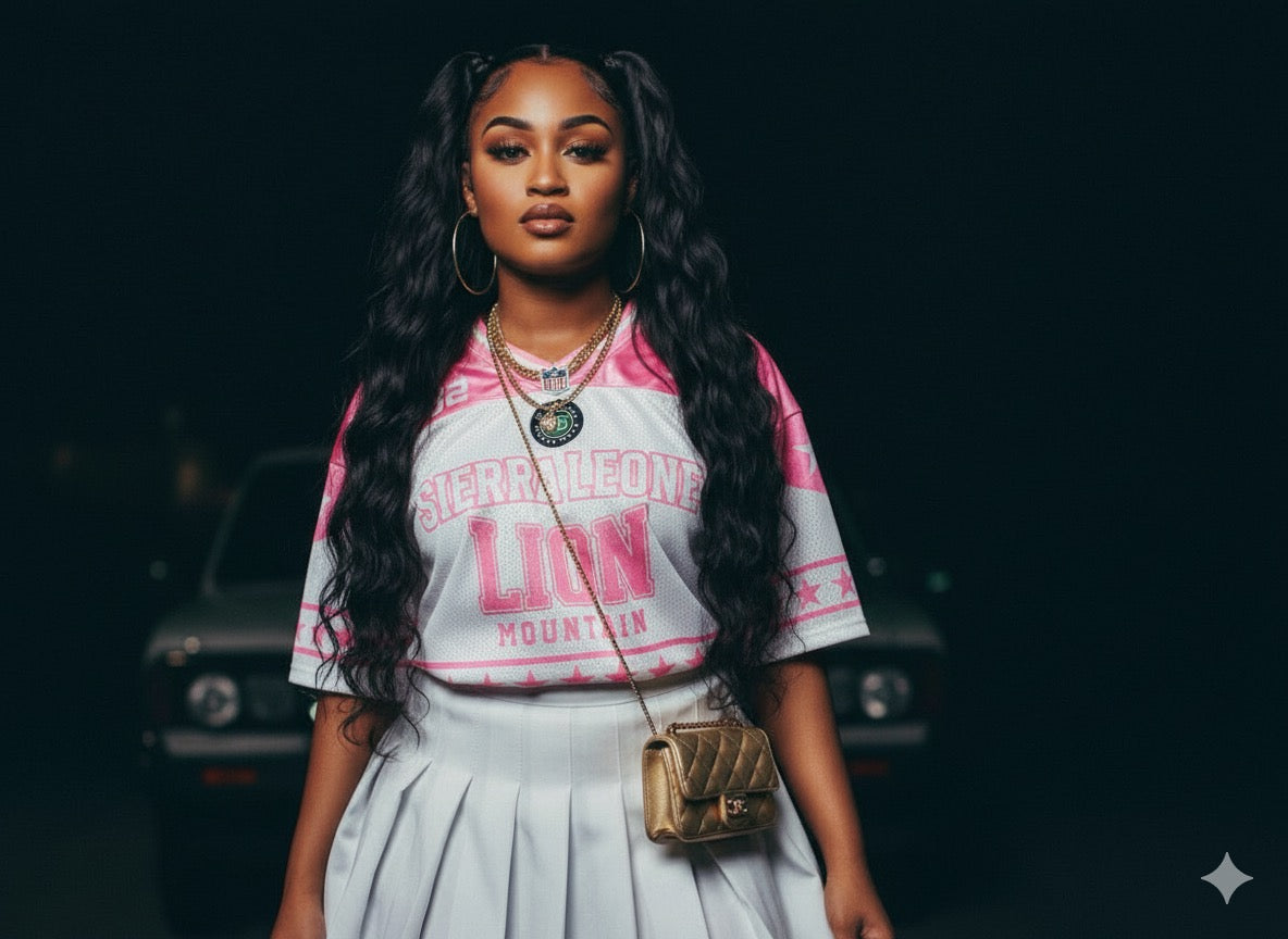 PINK OVERSIZE JERSEY