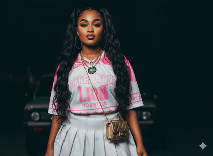 PINK OVERSIZE JERSEY