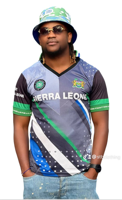 Black Leopard Jersey