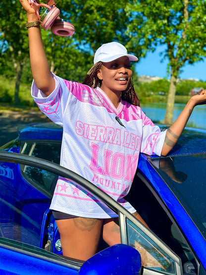 PINK OVERSIZE JERSEY