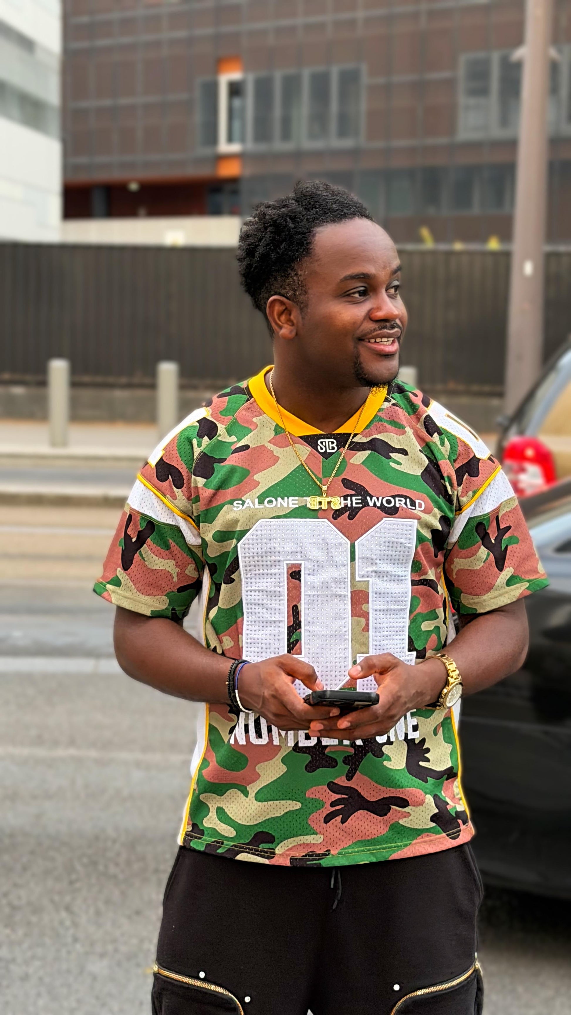 STB ICEBOX camouflage jersey urban front view